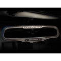 Polished Stainless Rear View Mirror Trim w/'Corvette' for 1997-04 Chevy Corvette