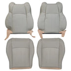Front Seat Cover Leather Light Gray for Chrysler 300C (2005–2010)