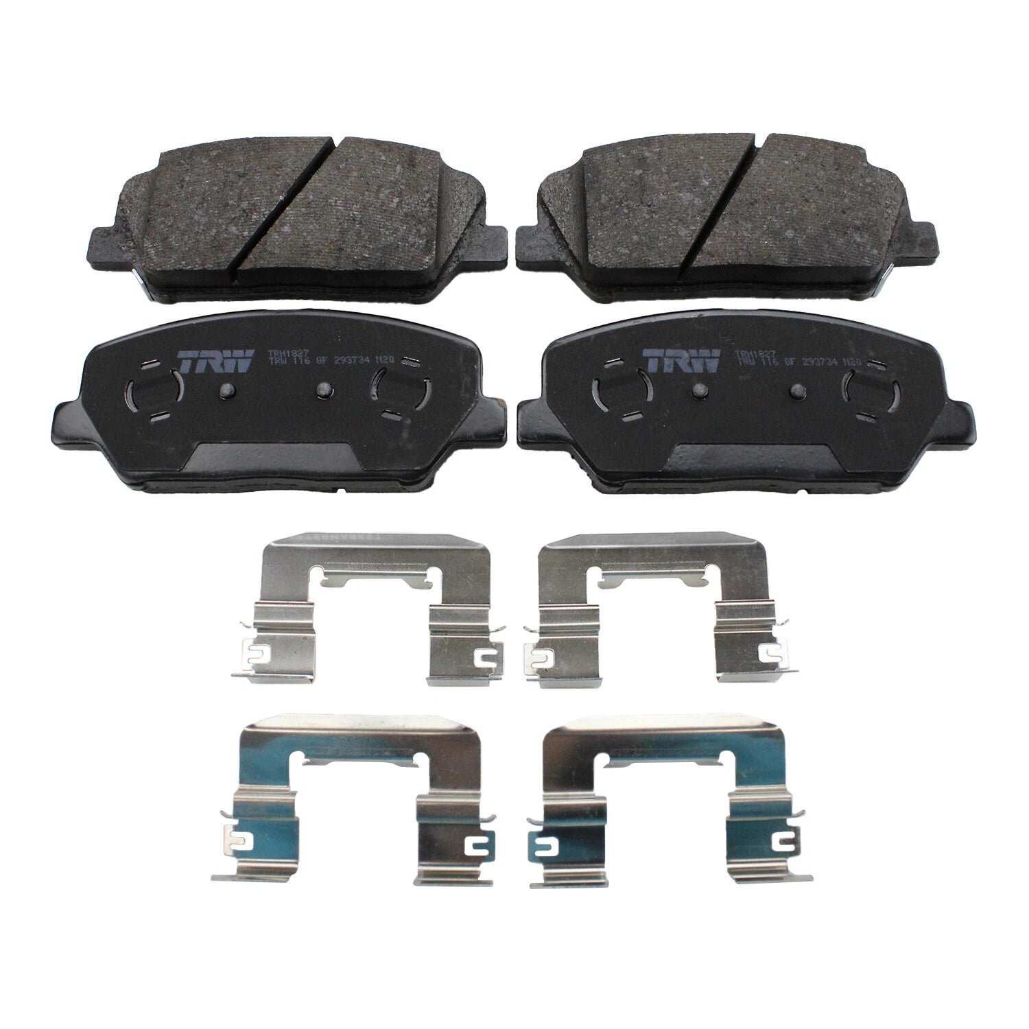 TRW Pro Brake Pads with Hardware for Hyundai Veloster Kia Forte5 (2012–2019)