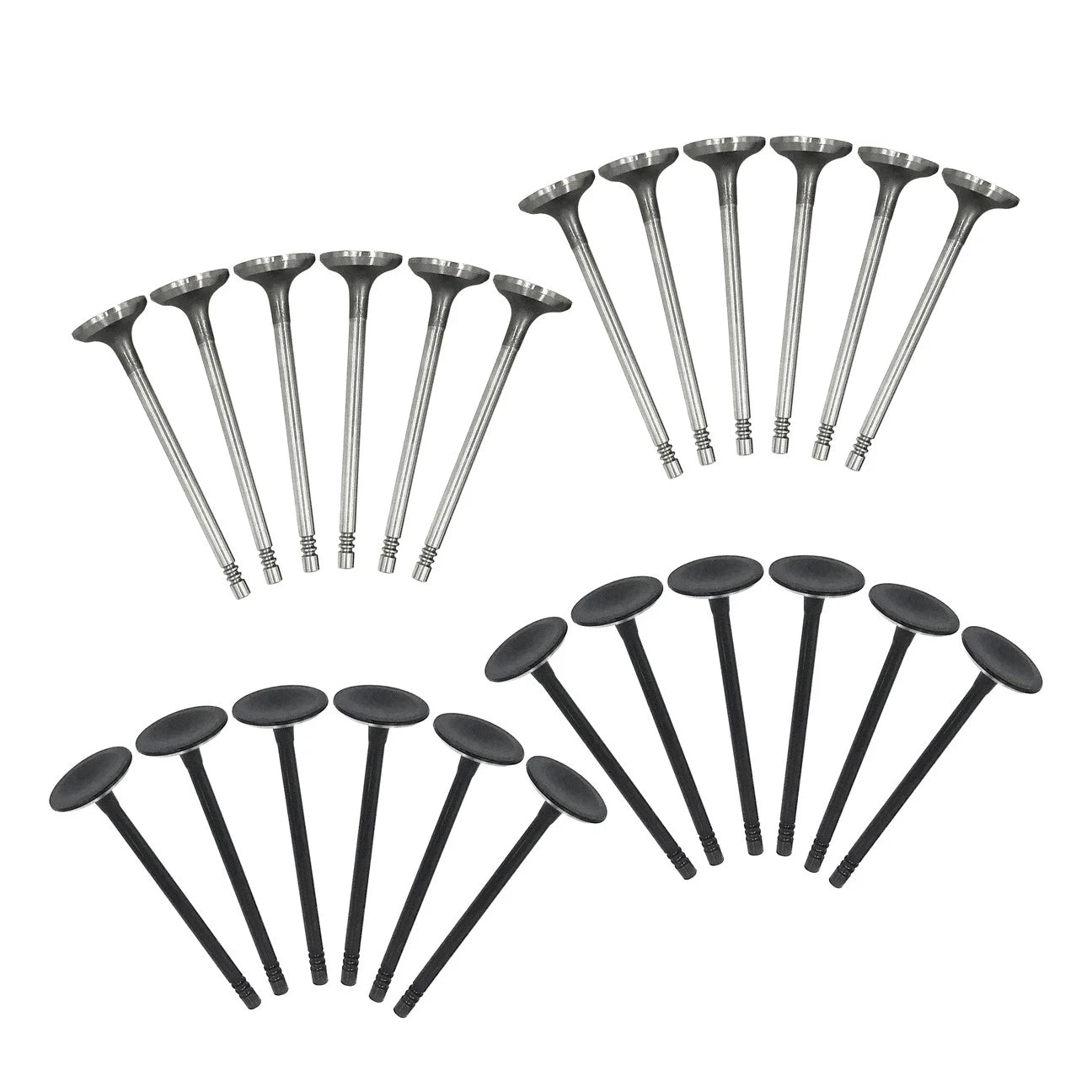 Set of 24 Intake Exhaust Valves for Mitsubishi 3000GT (1991–1999)