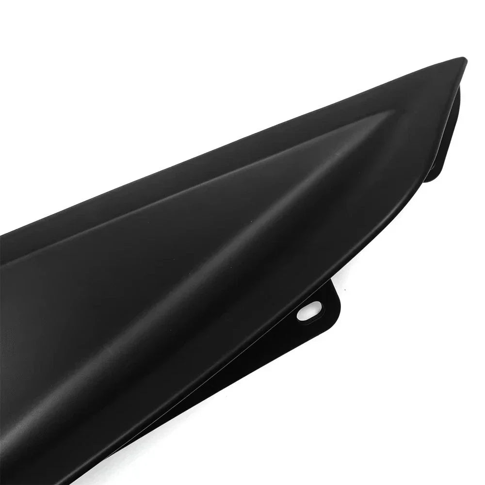 Matte Black Bumper Side Corner Splitter Spats for Ford Mustang (2024–2025)