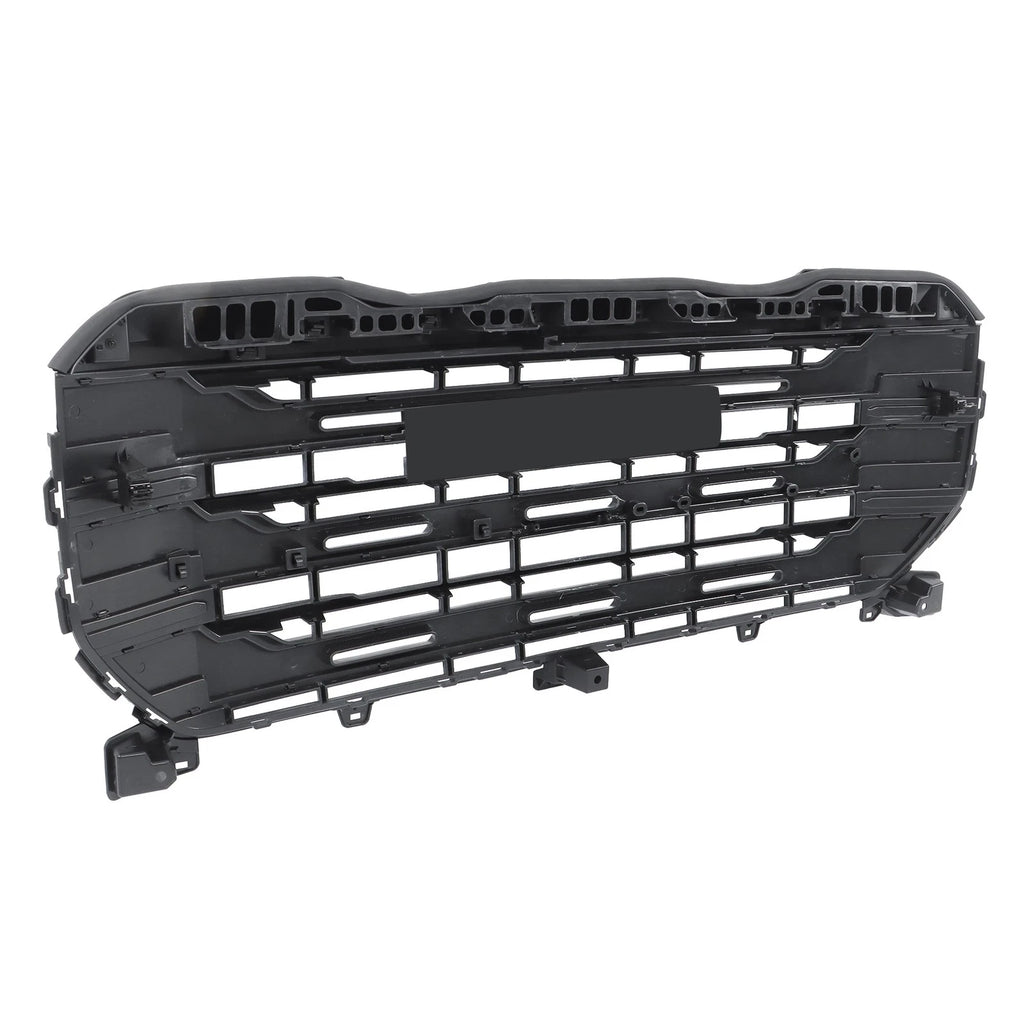 Front Upper Grille Assembly for GMC Sierra 1500 (2022-2024) Gloss Black