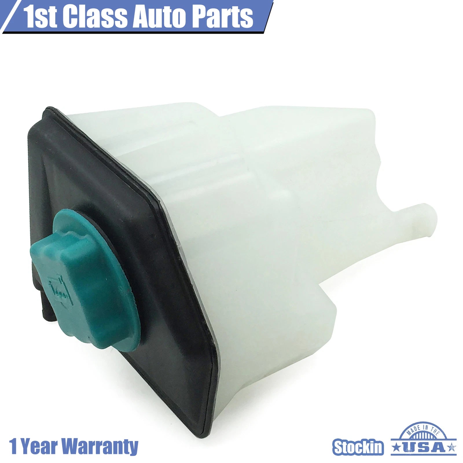 Engine Coolant Overflow Tank with Cap for Volvo S40 V40 (2000-2004)
