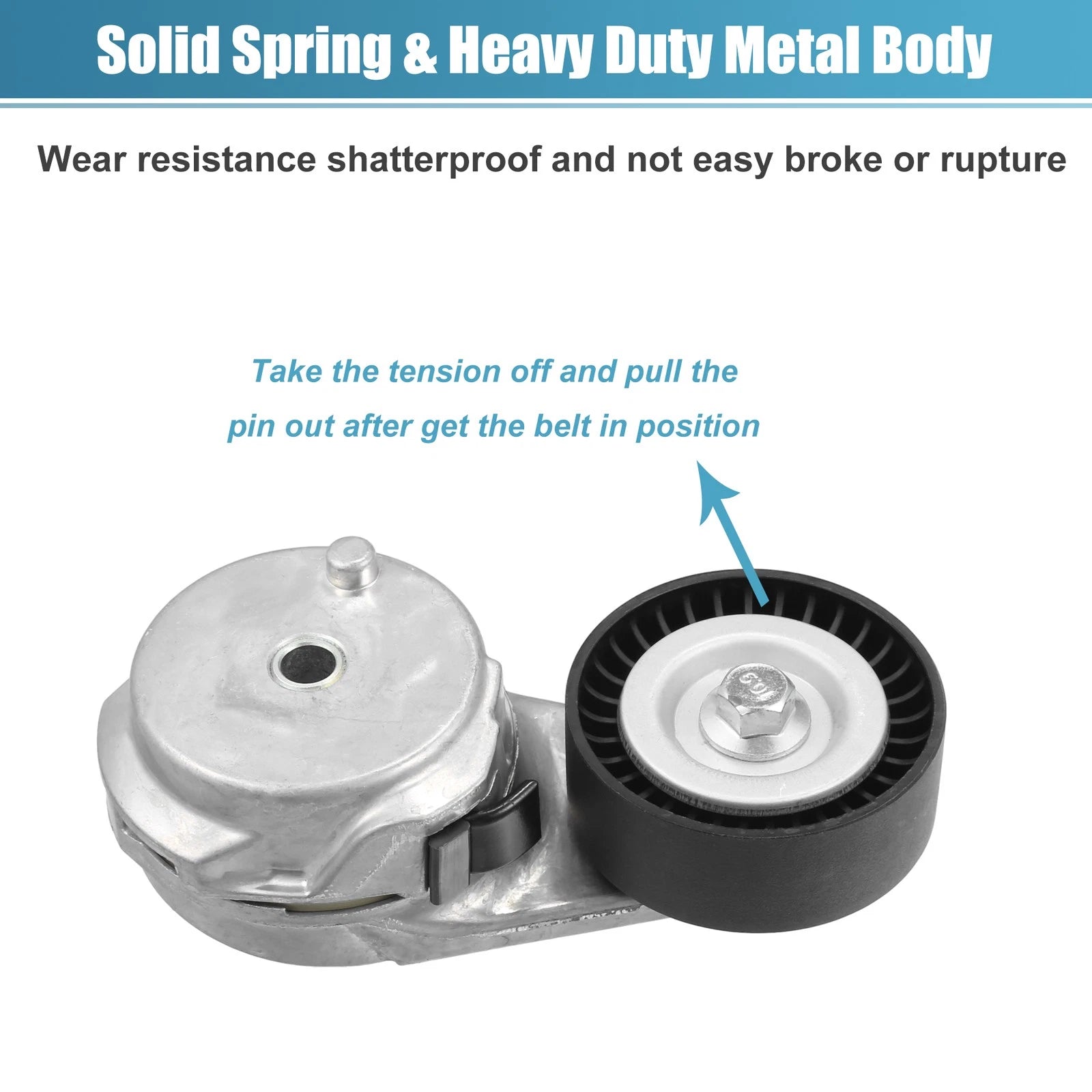 Belt Tensioner Pulley Assembly No. 4593817AB/4861528AC for Dodge Charger (2008)