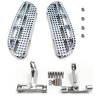 Chrome Dominator Passenger Leaf Footboard for Harley Touring (2009–2023)
