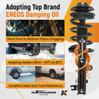 14x Front Complete Struts Control Arms Kit for Kia Sportage (2005–2010) 172220