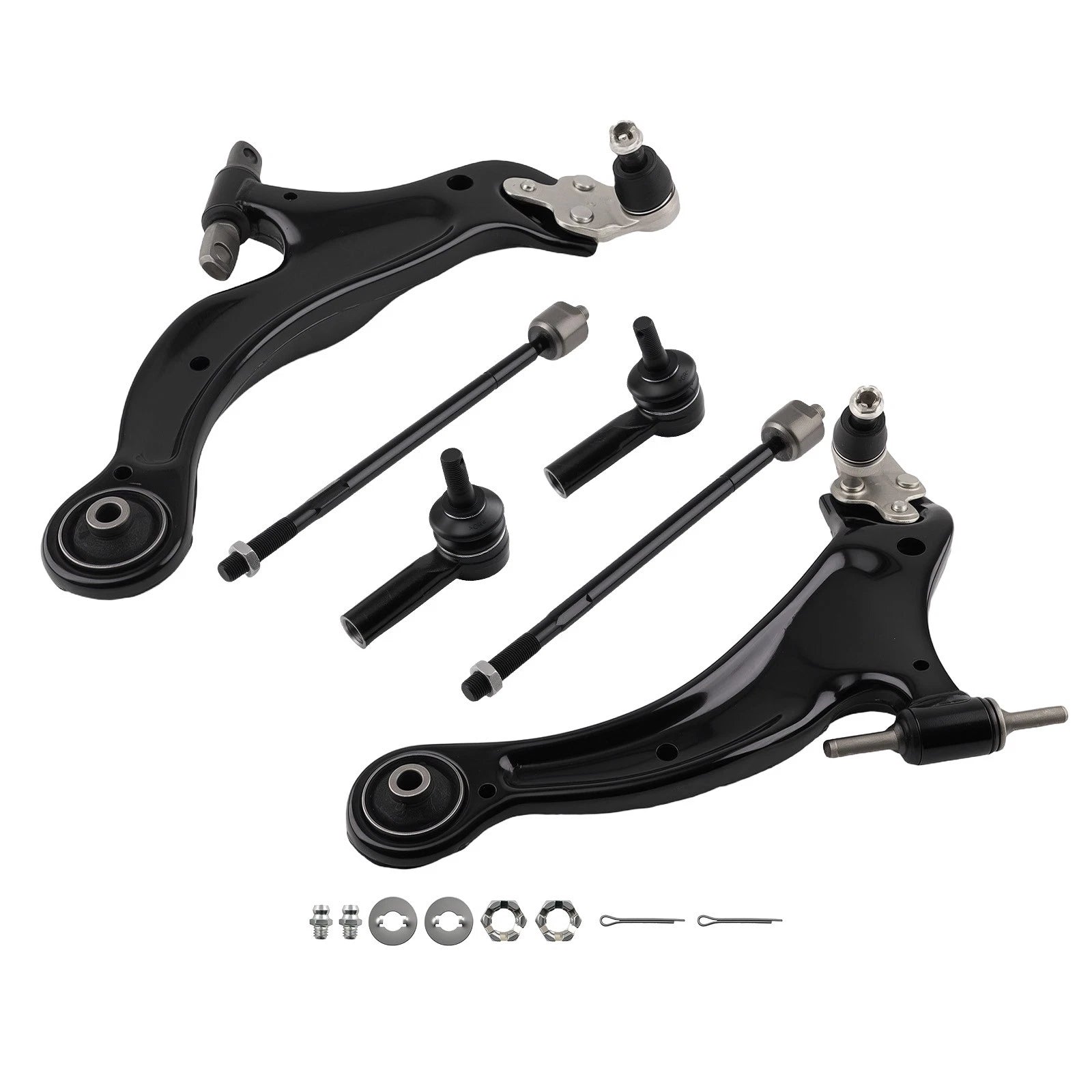 6x Control Arm w/Ball Joint Tie Rod Kit for Toyota Avalon Solara Sienna (1998–2004)