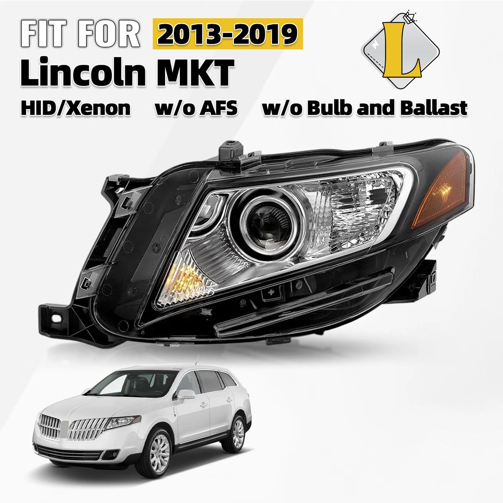 HID/Xenon Headlight for Lincoln MKT (2013–2019) Left Driver Side