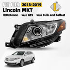 HID/Xenon Headlight for Lincoln MKT (2013–2019) Left Driver Side