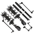 Set of 4 AWD Front Struts Rear Shocks Sway Bars for Ford Explorer (2011–2013)