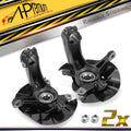 Pair Front Steering Knuckle & Hub Bearing for Honda Civic (2017–2020)