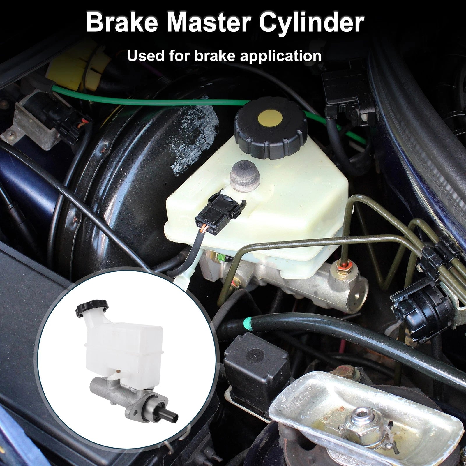 Brake Master Cylinder with Reservoir No. 585102E100 for Hyundai Tucson (2004–2012)