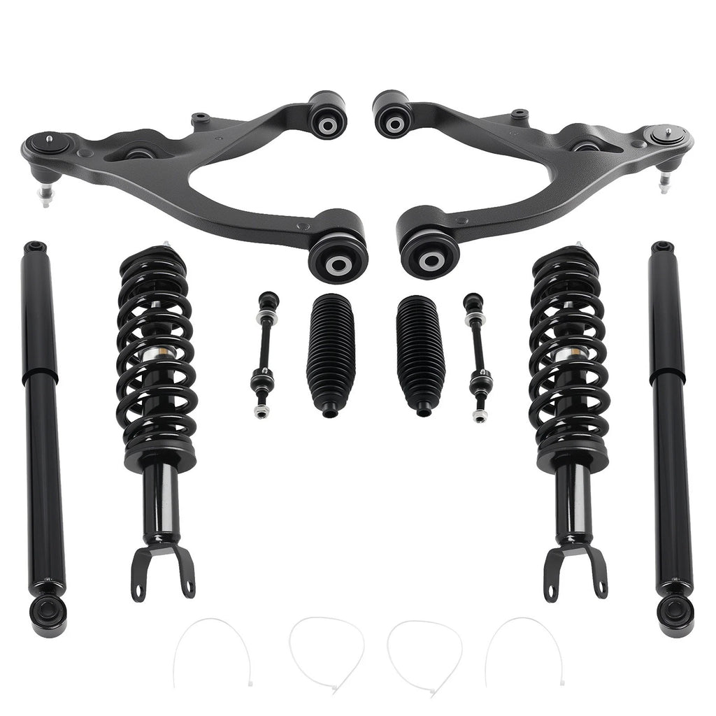 Suspension Strut Shock Absorber + Control Arms for Dodge Ram 1500 (2006–2008)