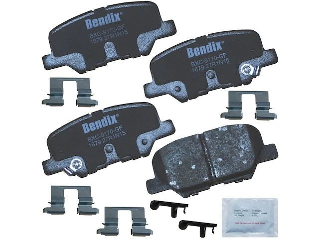 Rear Brake Pad Set for Mazda 3 (2014–2018) ZR477HQ