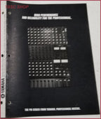 Yamaha PM700 Mixing Console Sales Brochure