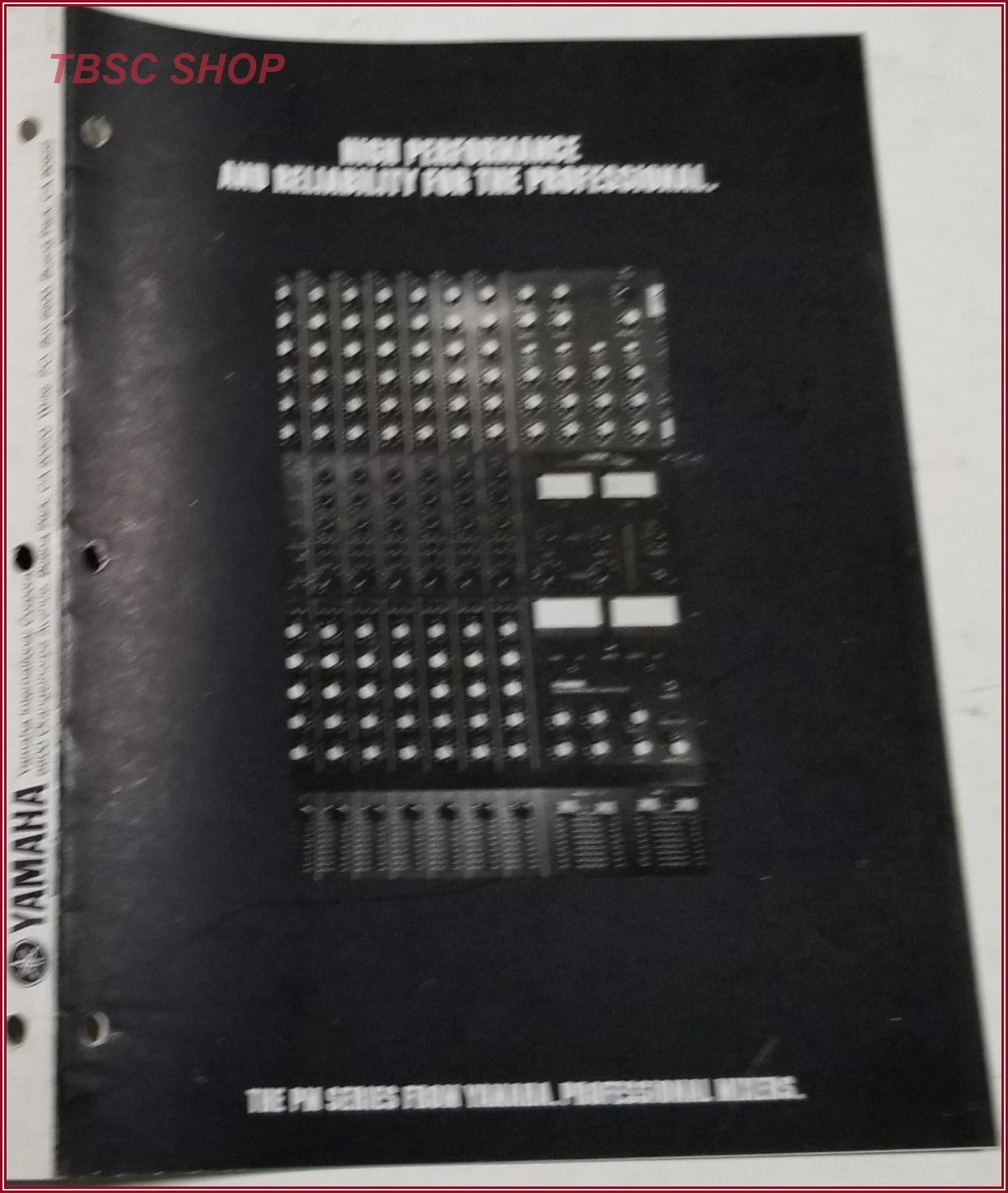 Yamaha PM700 Mixing Console Sales Brochure