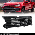 Front Grille Assembly Kit for Chevrolet Colorado (2021–2022) Glossy Black