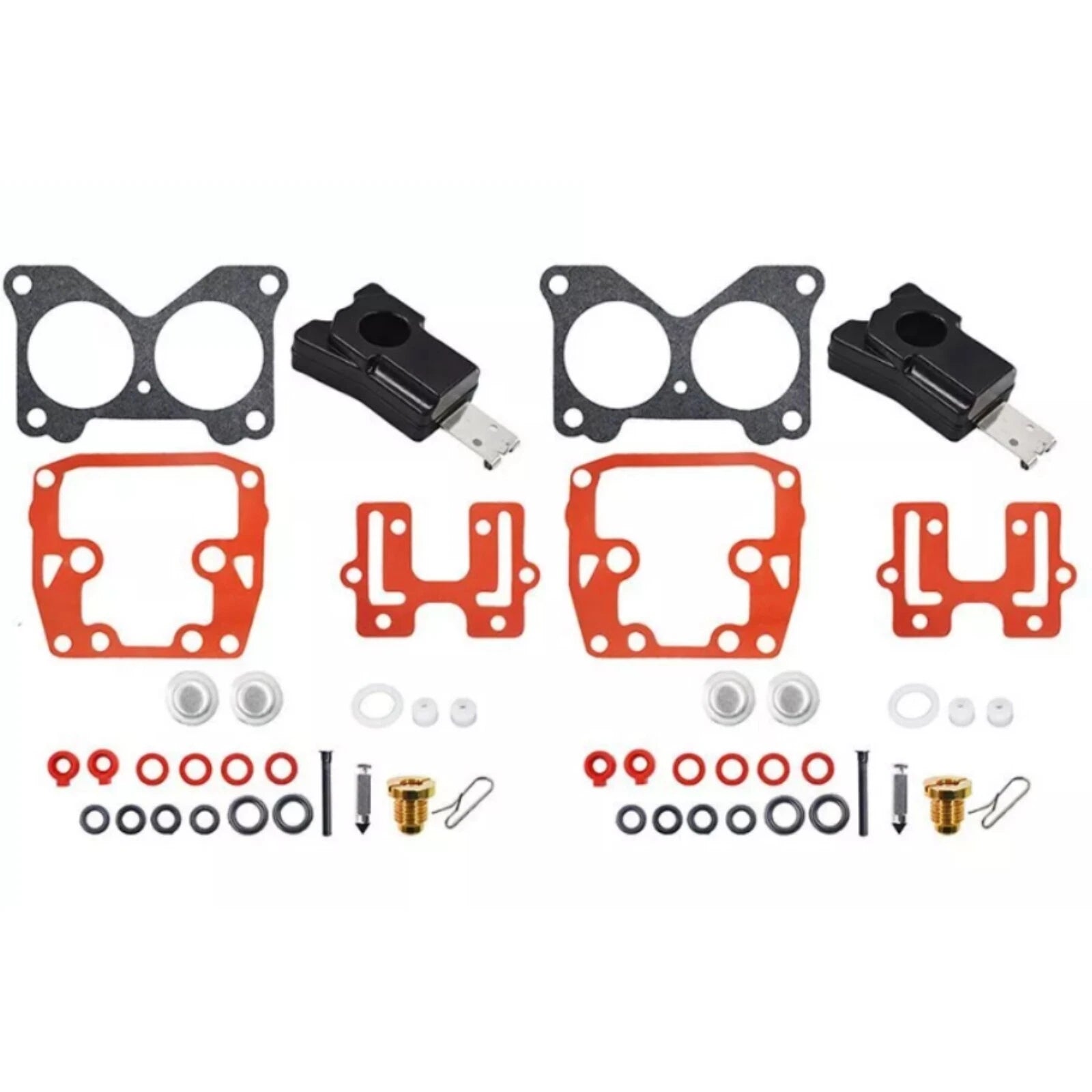 2X Carburetor Rebuild Kit for Johnson Evinrude V4 (85-140 HP)