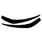 Glossy Black Front Bumper Side Air Vent Trims for Benz A Class (2013-2015)