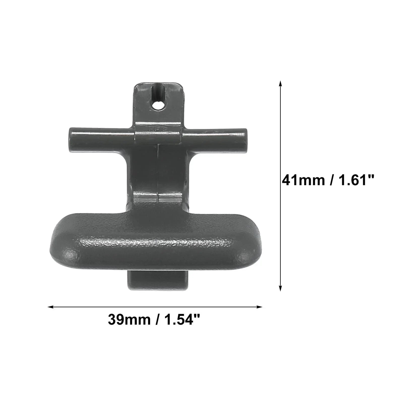 Upper Center Console Armrest Latch Clip for Hyundai Sonata (2009-2010) Grey