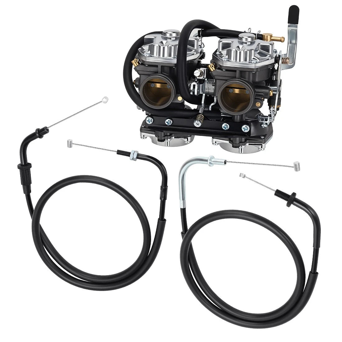 Carburetor & Throttle Cables Set for Yamaha XV535 Virago (1995–2000)