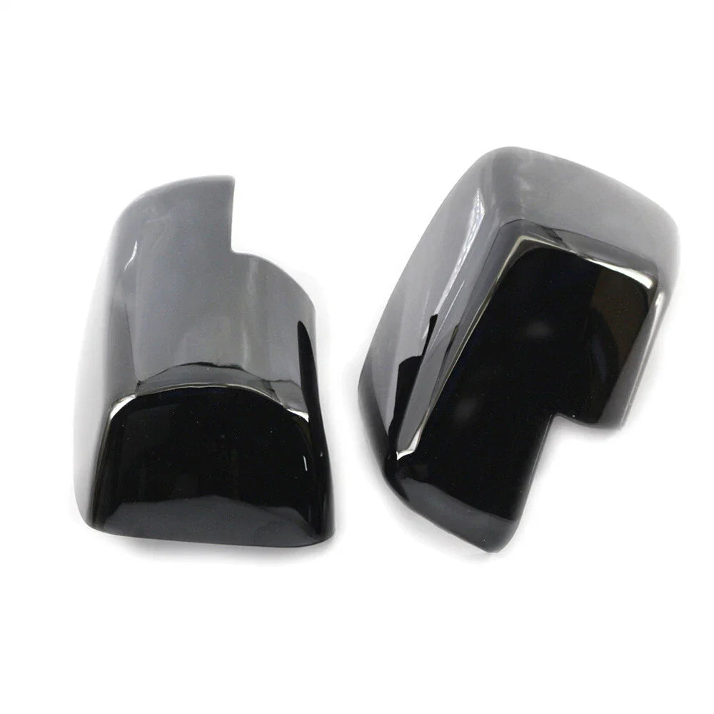 Pair of Black Full Mirror Covers for Land Rover Range Rover (2005-2009)