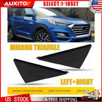 Set of 2 Fender Pillar Trim Mirror Corner Molding for Tucson (2016–2020)