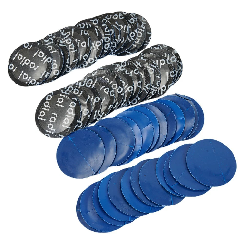 50PCS Rubber Tire Repair Patches 32mm for Car Tire (Universal)