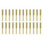 24PCS Diamond Chainsaw Sharpener Burr Grinding Stone File 1/8" Shank