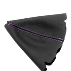 Manual Shift Boot Cover for Honda Civic SI (2006–2011) - Purple Stitch