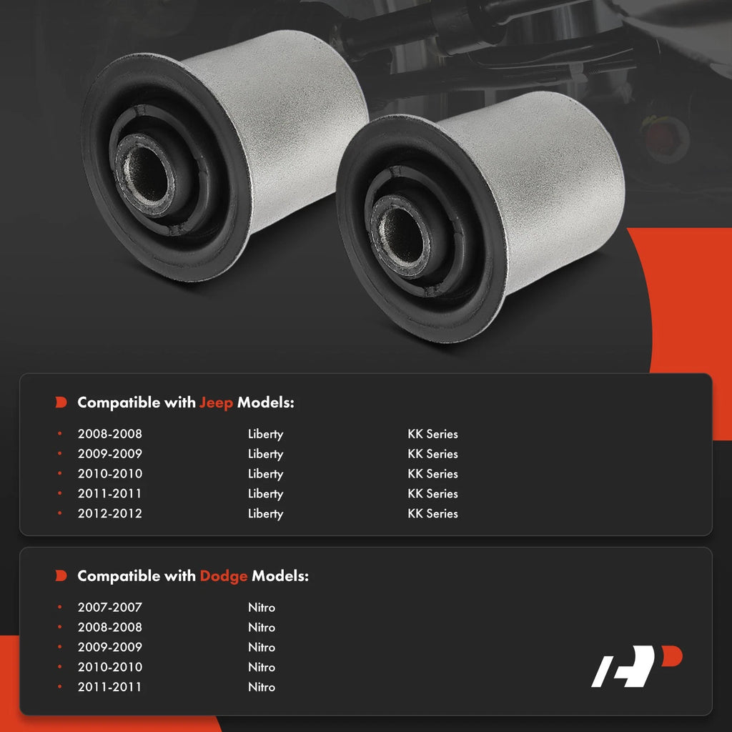 2X Front Lower Control Arm Bushing for Jeep Liberty (2008-2012)