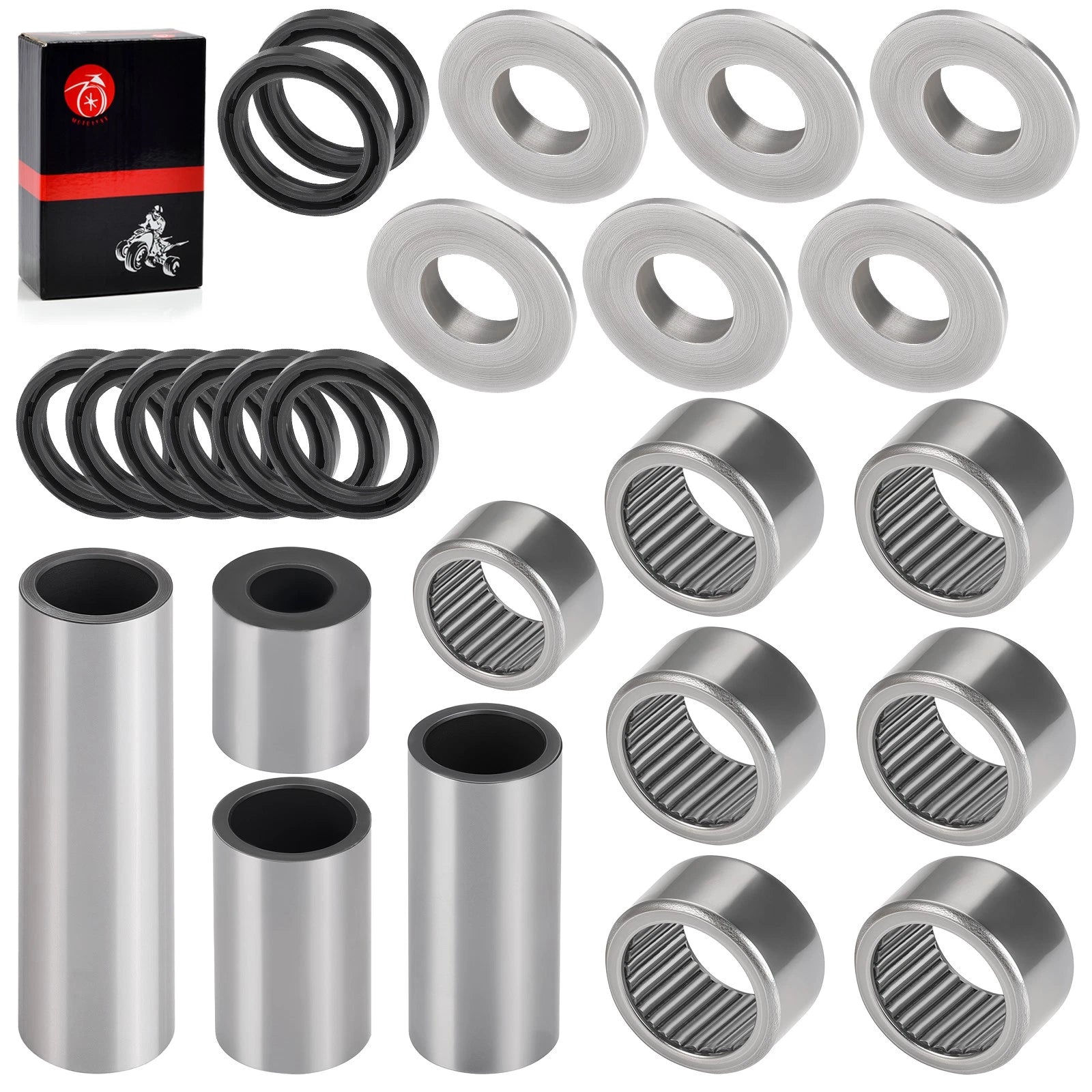 Swing Arm Linkage Bearings Seals Kit for Kawasaki KFX400 (2003–2006)