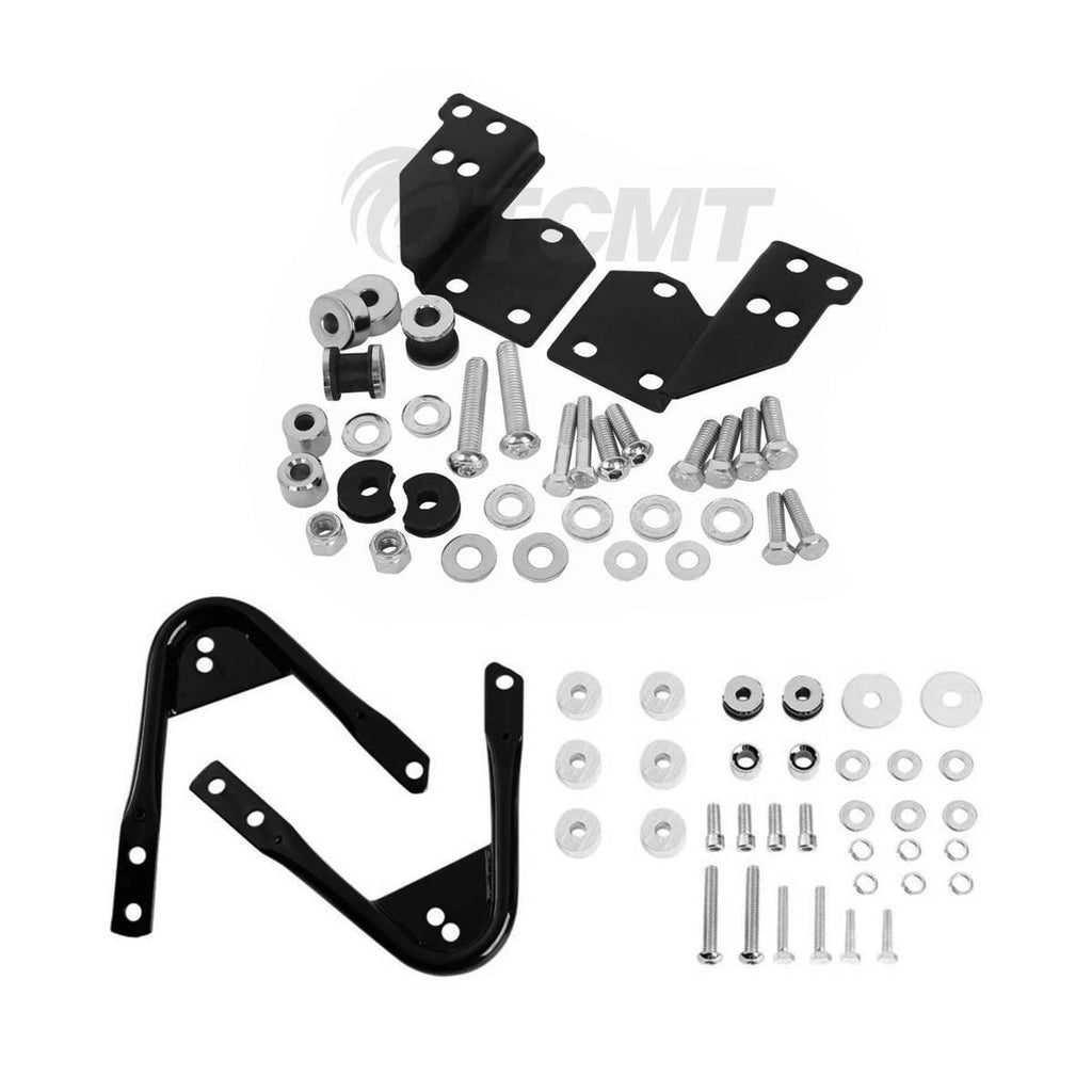 Sissy Bar Rack Docking Kit for Harley Touring (1997–2008)