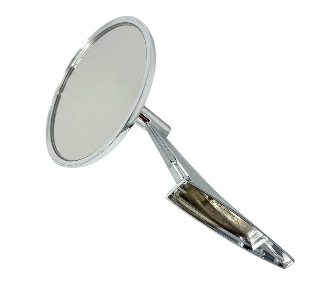 Chrome Outside Door Mirror Replacement for 1966-1968 Chevy Chevelle El Camino