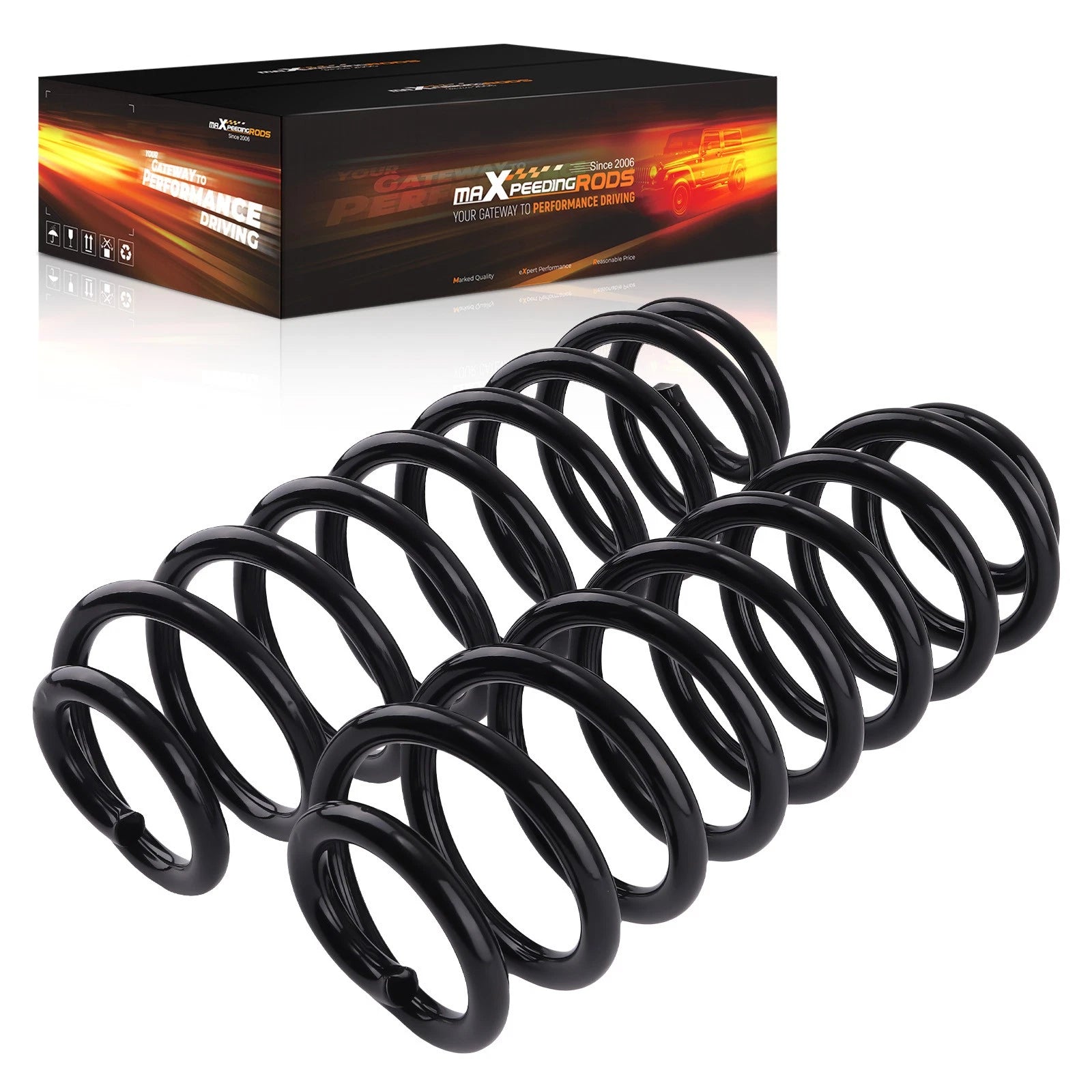 OE Rear Coil Springs for Chevrolet Suburban 1500 Avalanche GMC Yukon (2000–2013)