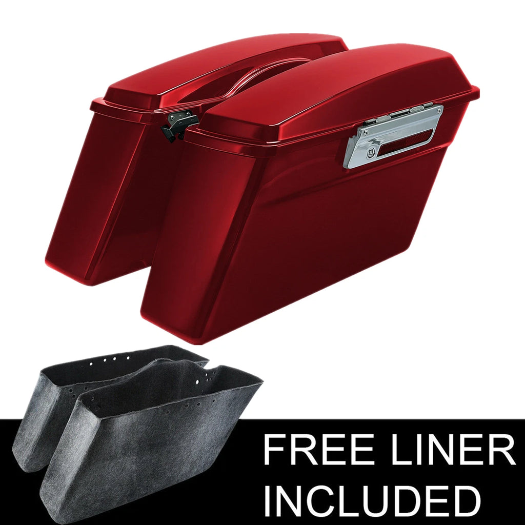 Saddlebag Hard Bags for Harley Electra Glide Road King (1993–2013)