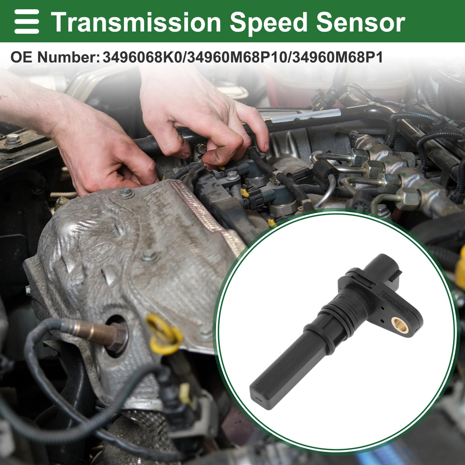 1 Pc Transmission Speed Sensor No.3496068K0 for Suzuki SX4 (2011–2013)