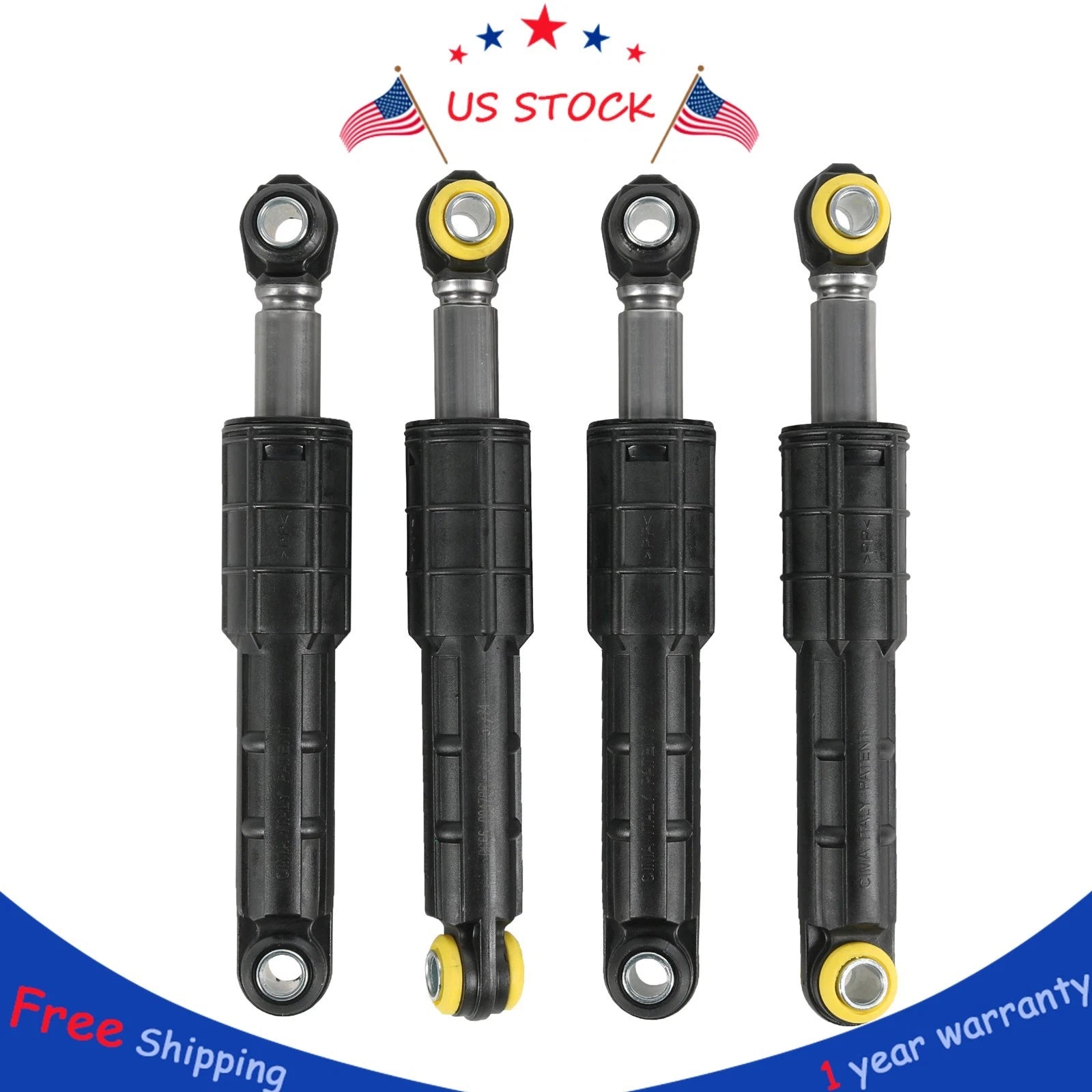 Set of 4 Washer Shock Absorbers for Samsung