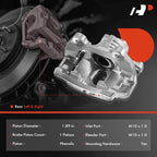 2X Rear Brake Caliper with Bracket for Chevrolet Traverse (2009-2017)
