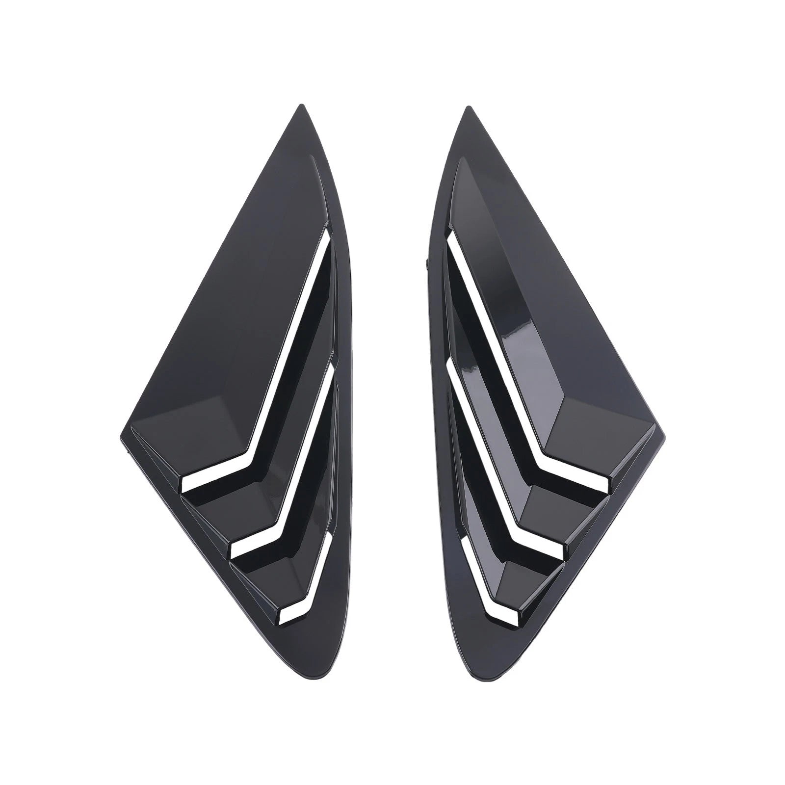 Car Side Louvers for Kia K5 (2021–2025) Window Quarter Black