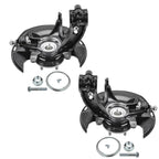 Pair Front Steering Knuckle & Wheel Bearing Hub Assembly for Honda Accord