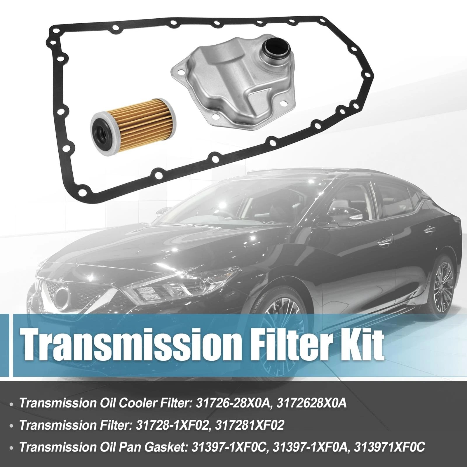 Transmission Filter Oil Pan Gasket Kit for Nissan NV200 Juke (2013–2021) NO. 317281XF02