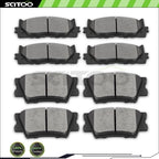 Ceramic Brake Pads Kit for Lexus (2007–2013) & Toyota (2007–2016)