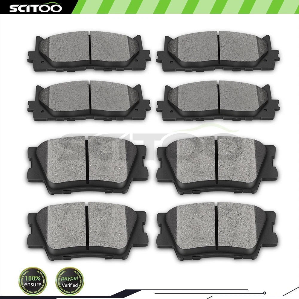 Ceramic Brake Pads Kit for Lexus (2007–2013) & Toyota (2007–2016)