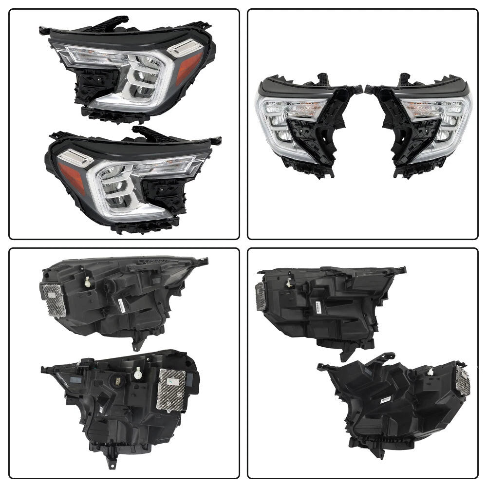 Set of 2 LED Headlight Assemblies for GMC Terrain (2022–2024)