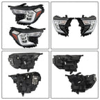 Set of 2 LED Headlight Assemblies for GMC Terrain (2022–2024)