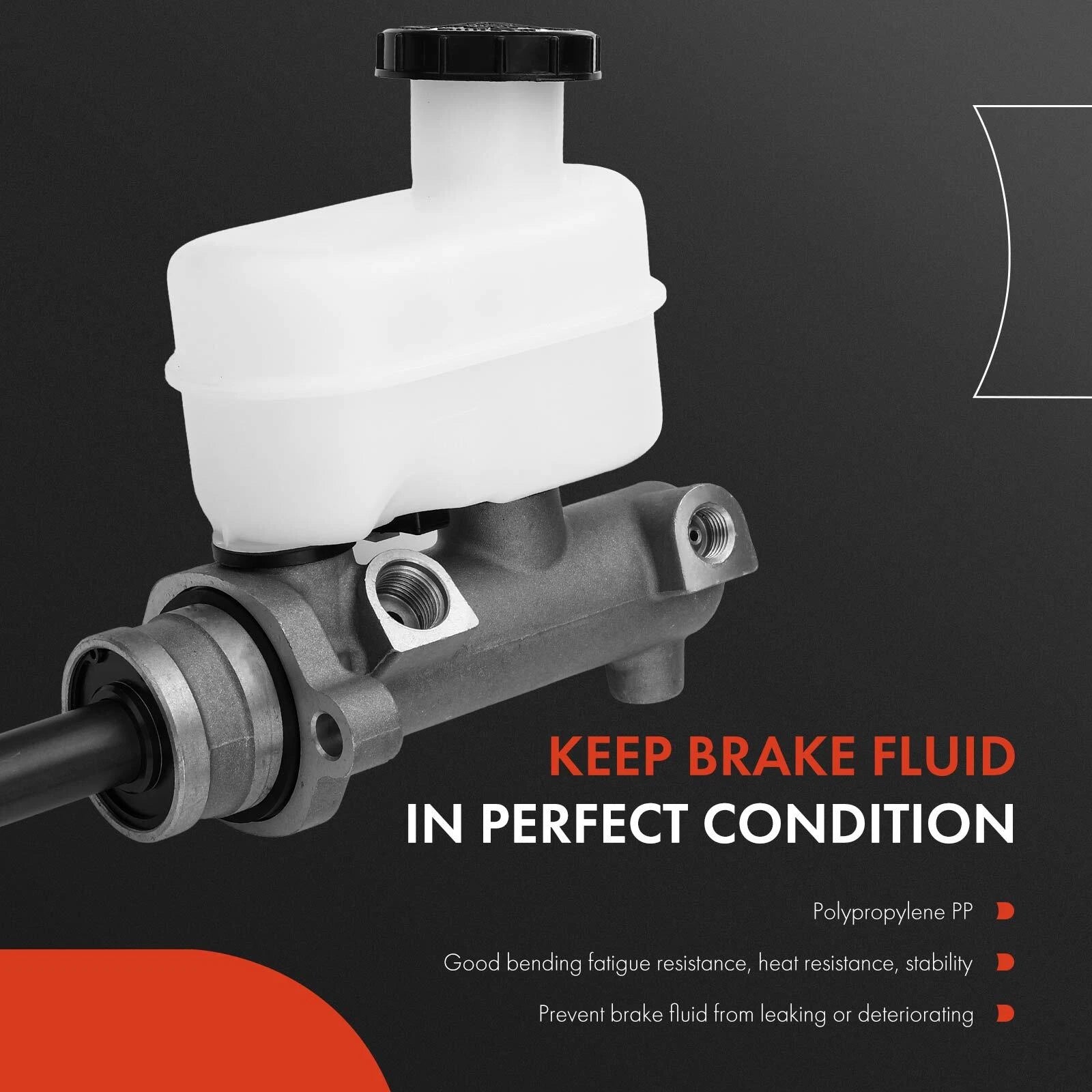 Brake Master Cylinder with Reservoir for Ford E-250 E-350 (1997–2002)