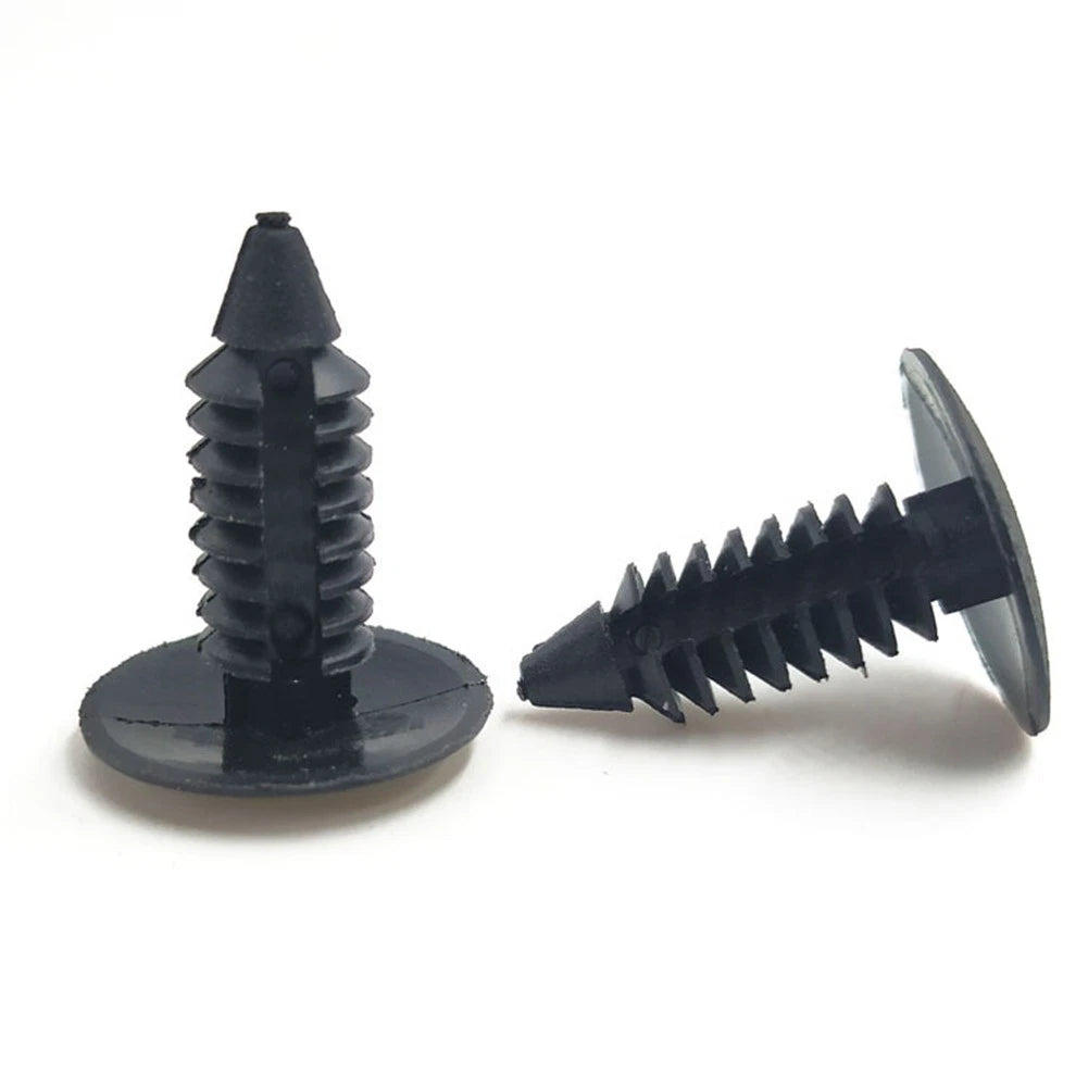 Set of 10 Black Interior Retainer Clips for