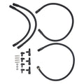 4AN Steam Vent Hose Kit for 4AN Anodized Black Aluminum Steam Vents