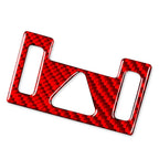 Mergency Light Button Frame Trim for Kia K3 Forte (2019–2021) Carbon Fiber Red
